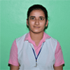 manu-sharma girl Student passport size photo in white dress